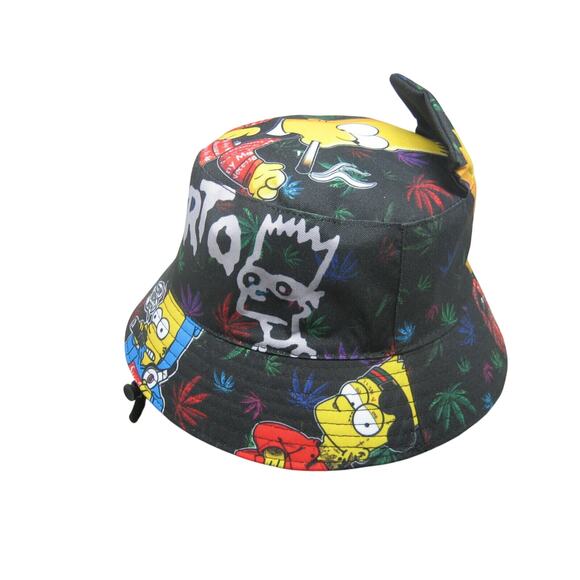 el barto Bucket Hat the simpsons bart simpson weed grass stoner adult one size - Picture 4 of 6